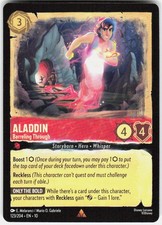 Aladdin Barreling Through 123/204 Whispers in the Well Disney Lorcana