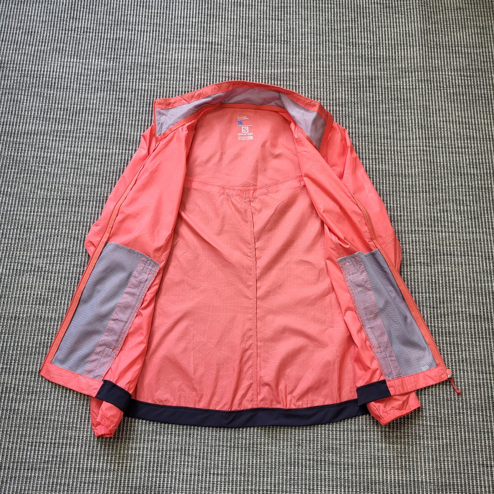 Giacca Salomon Advanced Skin Shield donna piccola rosa leggera corsa