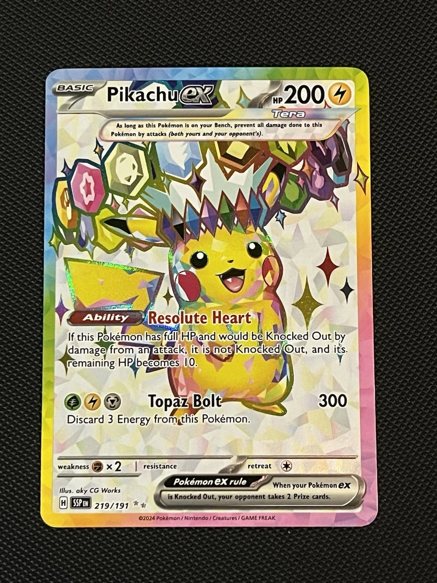 pikachu pokemon card ebay Full Art Pokémon Pikachu Individual Cards for sale