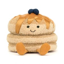 Amuseables Fran Pancakes Soft Plush Stuffed Toy Gift With Dust Bag NWT