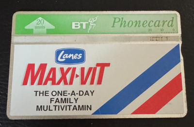 UK Telefonkarten - 20 Stück - Maxi-Vit BTA046