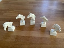 Royal Worcester Equine Studies by Doris Lindner - Set of 5