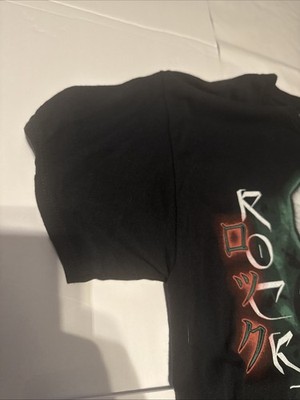 GOAT CREW NARUTO ロック・リー Tシャツ ブラック L Vintage Rock Lee Shirt Medium Goat Crew Naruto Rare | eBay