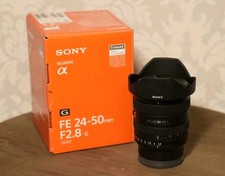 Sony 24-50mm f/2.8 SEL2450G Vollformat Zoom Objektiv E-mount Restgarantie OVP 