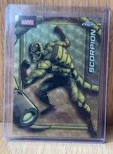 Marketplace image: Topps Chrome Marvel 2026 Scorpion #147 SuperFractor 1/1