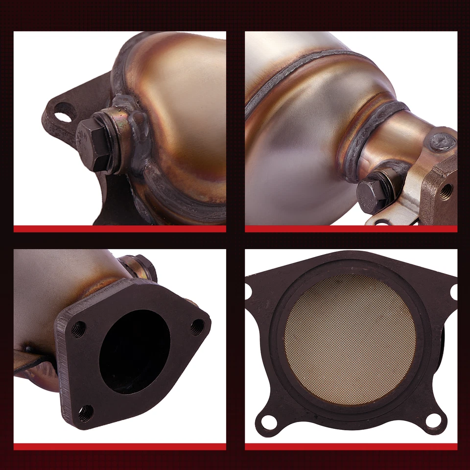 Convertidor catalítico delantero y trasero 2 piezas para 03-07 Honda Accord 05-08 Acura RL 3,5 L Foto 3 de 4