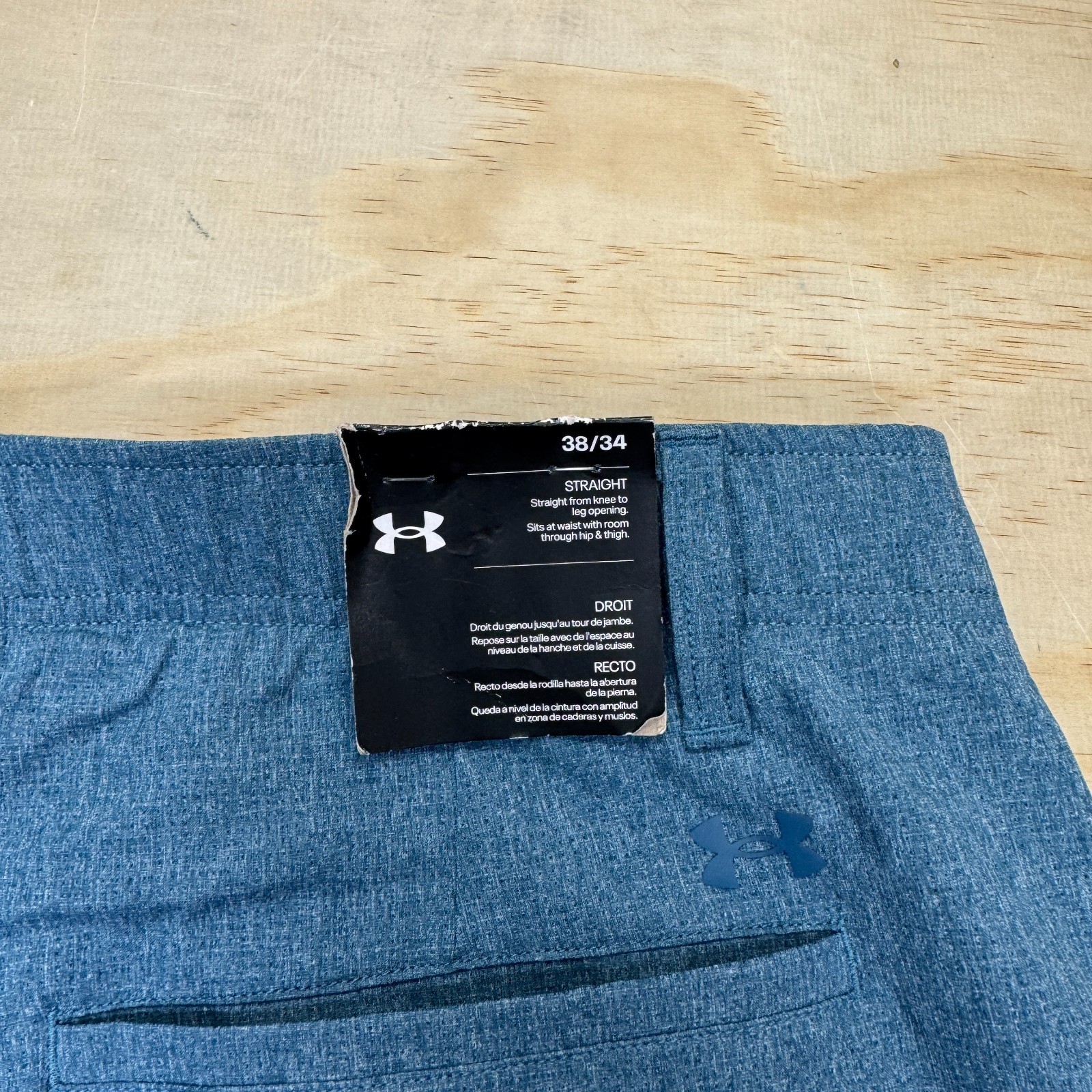 NEW Under Armour Golf Vented Pants Teal Heather Mens 38 x 34 1377358 414 thumbnail 5