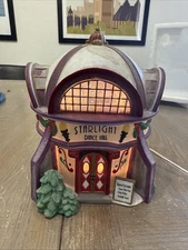 Dept 56 "Starlight Dance Hall" North Pole Series Preowned Light Works! Read Pls