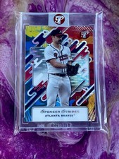 2025 Topps Pristine Spencer Strider /10 Pristine Primaries Refractor Encased
