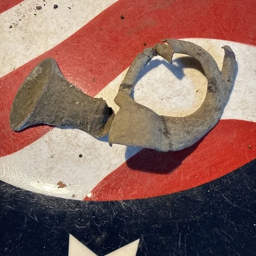 Dug Civil War  💥 🇺🇸 💣 Infantry Hat Horn Insignia