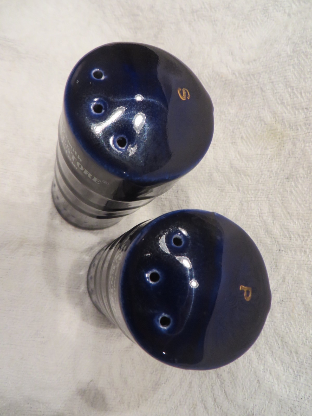 Vintage AO Smith Harvestore Silo System Salt & Pepper Shakers