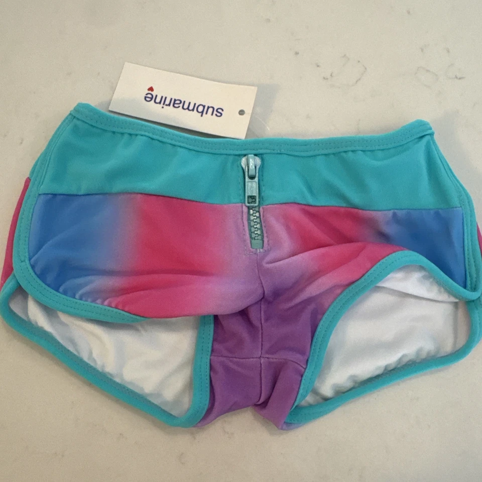 Nuevo con etiquetas Talla 10 Submarino Niños Niñas Traje de baño 2 piezas Top y tabla Pantalones cortos Foto 2 de 4