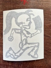 Insane Clown Posse Skeleton Hatchetgirl 6” Vinyl Decal Psychopathic Records  ICP