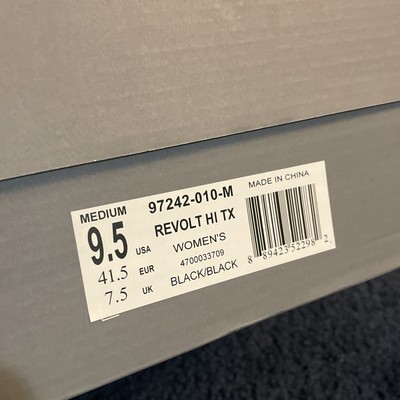 Palladium Revolt Hi TX Size 9.5 Women's/ 8 Men, 97242-010-M Black