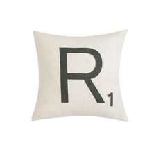 Letter-R1 With Polyester Insert Pillow