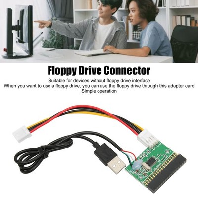 1.44MB Floppy Drive Connector Lightweight Plug And Play For 7 32bit