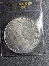 1970 Netherlands 10 Gulden SILVER (0.720 fine, 0.5787 oz ASW)  UNC   stk#p74