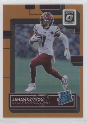 2022 Panini Donruss Optic Rated Orange Prizm 32/199 Jahan Dotson Rookie RC 1pd