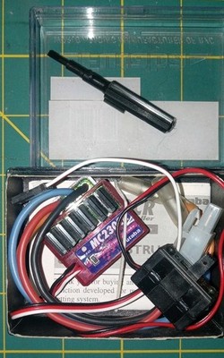 ◇◆　Futaba　MEGA TECH 2PCKA-AM MC230CR　◇◆ NOS FUTABA MC230CR MOTOR CONTROLLER, SPEED CONTROL. Tamiya, Kyosho