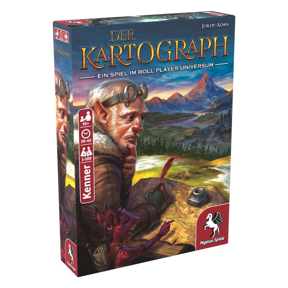 Pegasus Spiele Der Kartograph 51310G Kartenspiel 2426079 5190₽