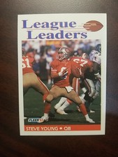 1992 Fleer - League Leaders Steve Young #469