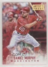 2017 Diamond Kings Artist's Proof Gold 23/99 Daniel Murphy (White Jersey) z7h