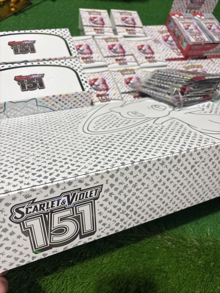 精灵宝可梦 S&V 151 超高级系列 UPC 空盒 无卡 批量 — 第 3/4 张图片