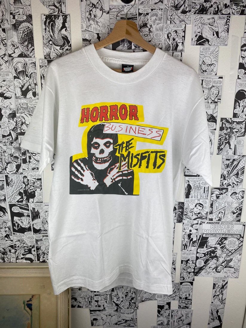 Misfits Horror Business vtg white short sleeve t-shirt S-5XL