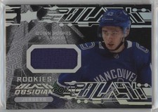2019-20 SPx UD Black Obsidian Jerseys Rookies Quinn Hughes #OJ-QH 0dk