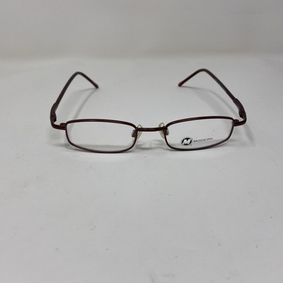 MODERN EYEWEAR KIDS NINJA MATTE BURGUNDY 44-18-130 FLEX HINGE EYEGLASSES S794