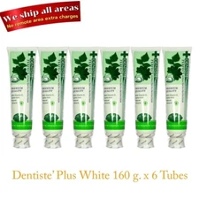 Dentiste Plus White Toothpaste Nighttime Natural Gum Teeth Protection 160g x 6