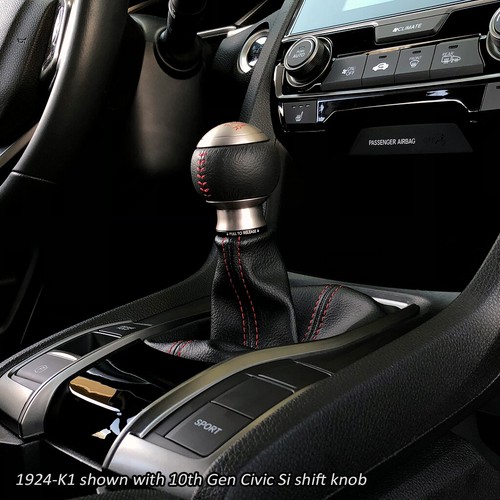 Cuello de bota de cambio ACUITY para la mayoría de las palancas de cambios Acura Honda M10x1.5 negro rojo púrpura+ - Imagen 14 de 62