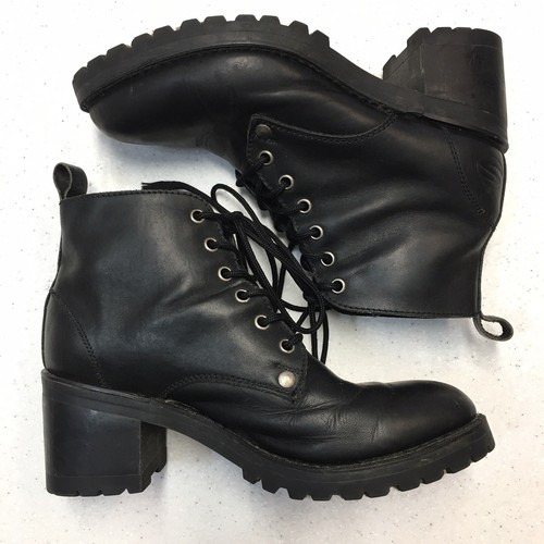leather ankle biker boots womens