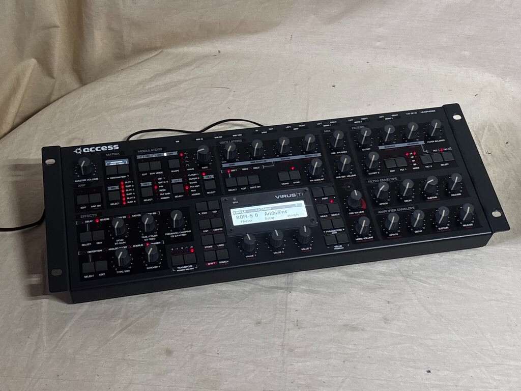 Access Virus TI Desktop Digital Synthesizer w/ power supply | eBay