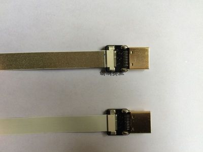 HDMI A Nastro 15 Cm Cavo HDMI A Nastro Piatto Flessibile Da 15 Cm &ndash; Perfetto Per FPV, Droni E Connessioni Compatte Cavo Per Monitor