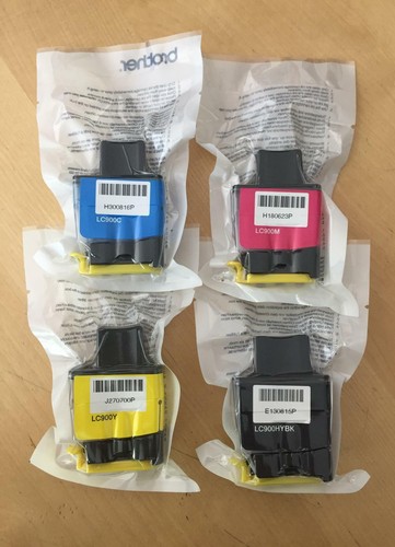 Genuine Brother Ink Multipack - LC900 FULL SET (INC VAT) BOXED - Picture 2 of 2
