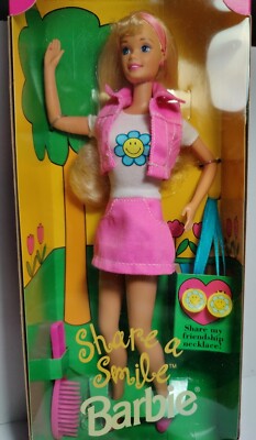 Barbie Share A Smile Special Edition #17247 NOS 1996 Toys 