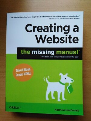 Creating a Website: The Missing Manual-Matthew -  MacDonald - Paperback - VGC