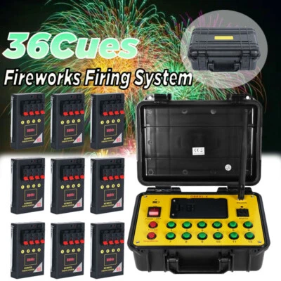 U`King 500M 36 Cues Feuerwerk Abschuss System Fernsteuerung Ausrüstung