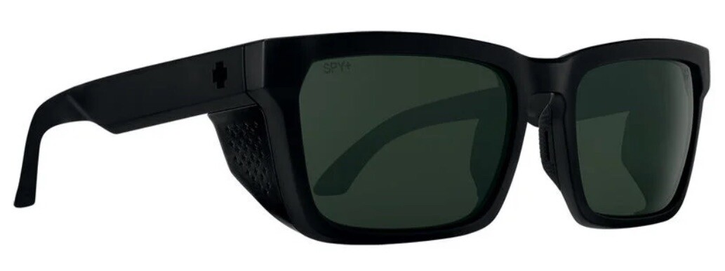 Spy Optic Helm Tech Sunglasses - Matte Black Frame, Happy Gray Green Polarized Lens - View #5