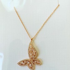 925 sterling silver Butterfly Necklace
