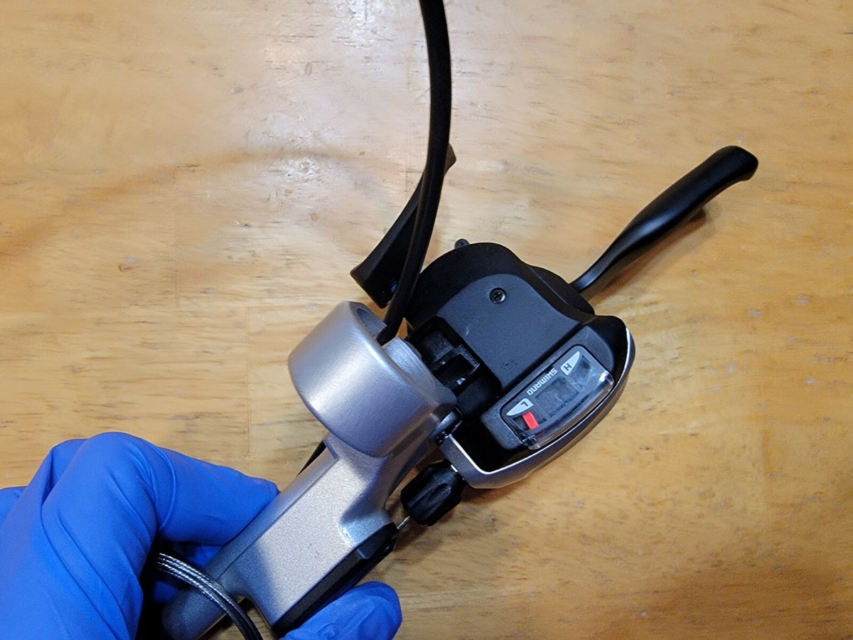 Shimano Deore LX ST-M585 Left Side Shifter Hydraulic Brake Combo