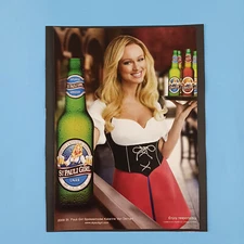 2009 St Pauli Girl Lager Beer Print Advertisement