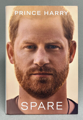 SPARE (2023) HARDCOVER First US Edition PRINCE HARRY The Duke of Sussex