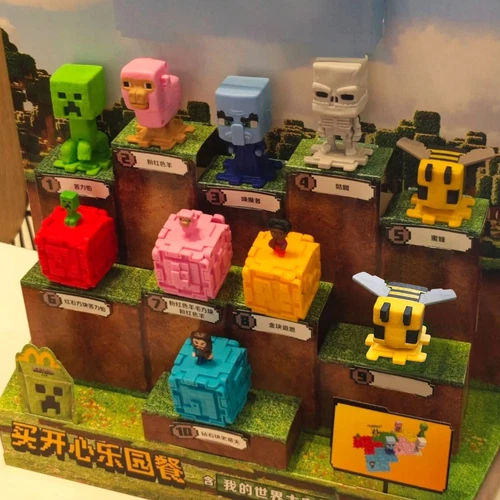 2025 Mc DONALD'S A Minecraft Movie Kids HAPPY MEAL BEE TOYS Or Set - Picture 5 of 33