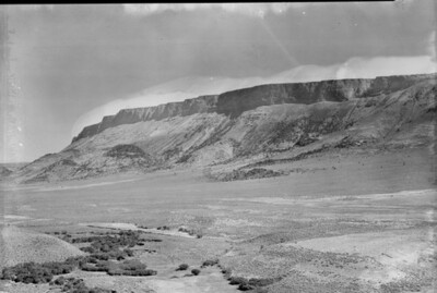 The Abert Rim, Near Lakeview, Oregon 1950s view OLD PHOTO