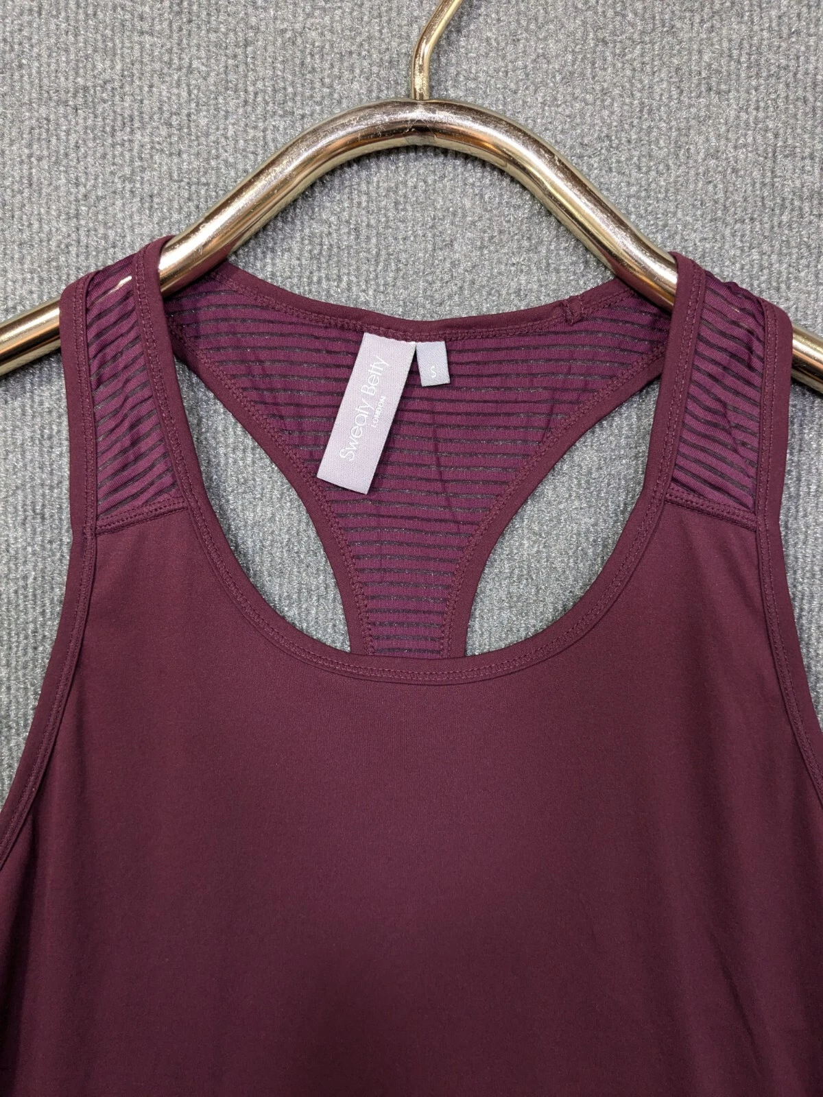 sweaty-betty racerback interval seamless pullover tank-top