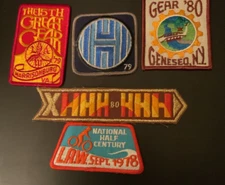 Vintage Bike Patch Lot  From The 70s And 80s