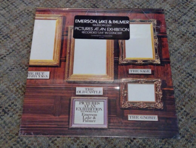 ELP - Pictures At An Exhibition 1977 Atlantic Reissue Sealed Vinyl