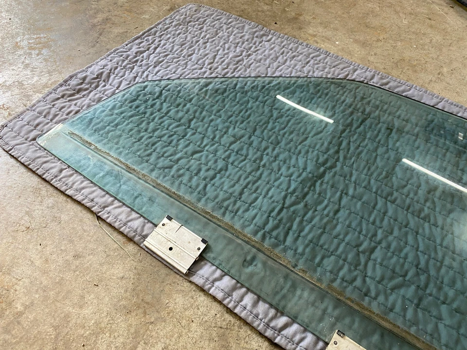 84-91 BMW Serie 3 E30 Conductor Puerta Delantera Izquierda Ventana Sedán 318i 325i 325ix #779E Foto 3 de 4